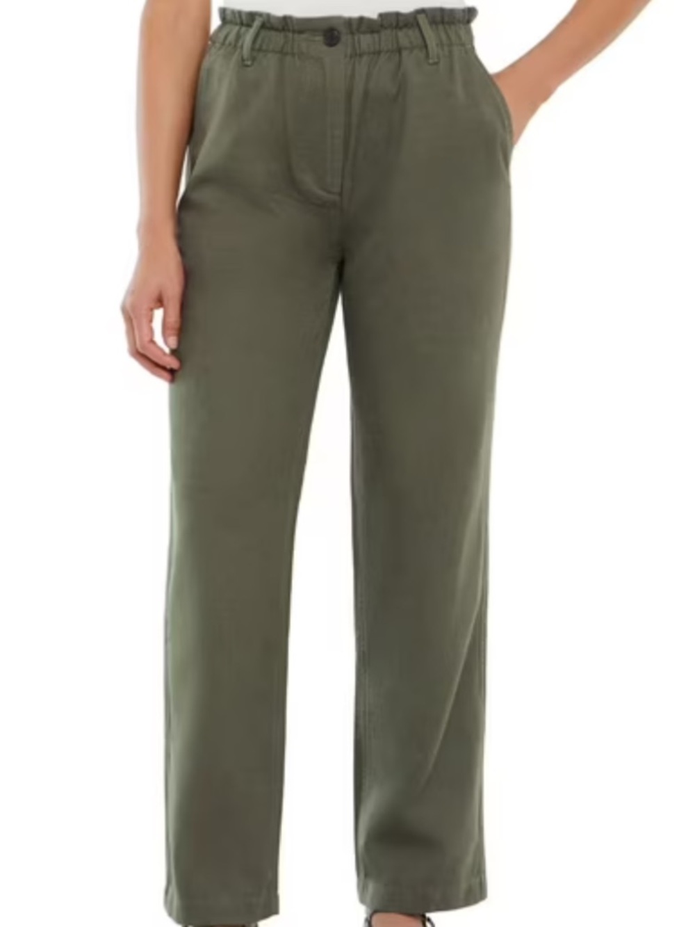 GAP | twill green pants size medium